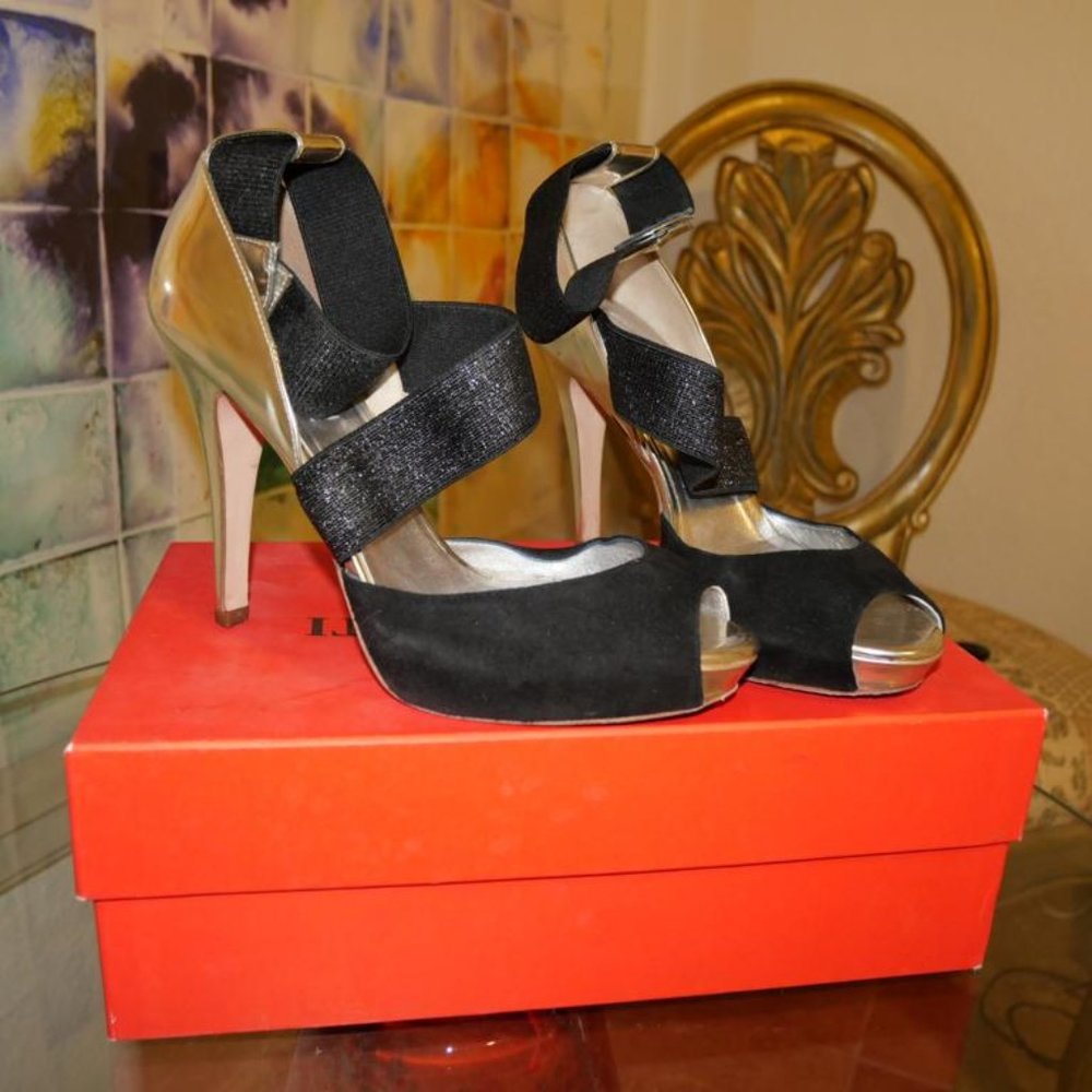High heel sandals, CLAUDIA CIUTI , Sz 7 (37EURO)